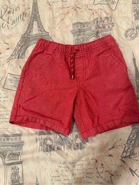 Cat & Jack Casual Heathered Red DrawstringsShorts size 4T